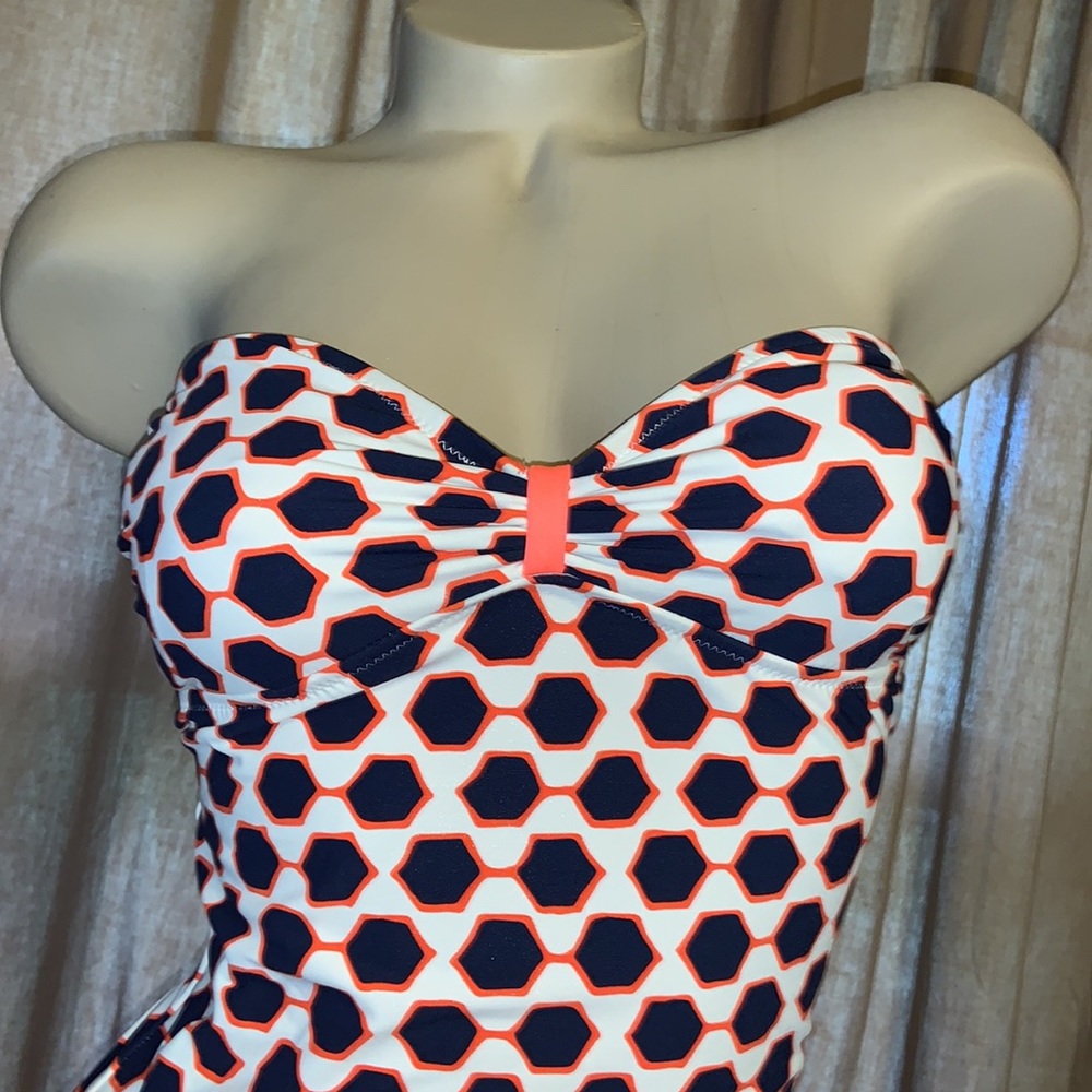 Jcrew strapless bathing suit size 4 - Picture 2 of 11